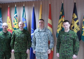 U.S. soldiers paid a visit to the Uhlan Battalion  - 1