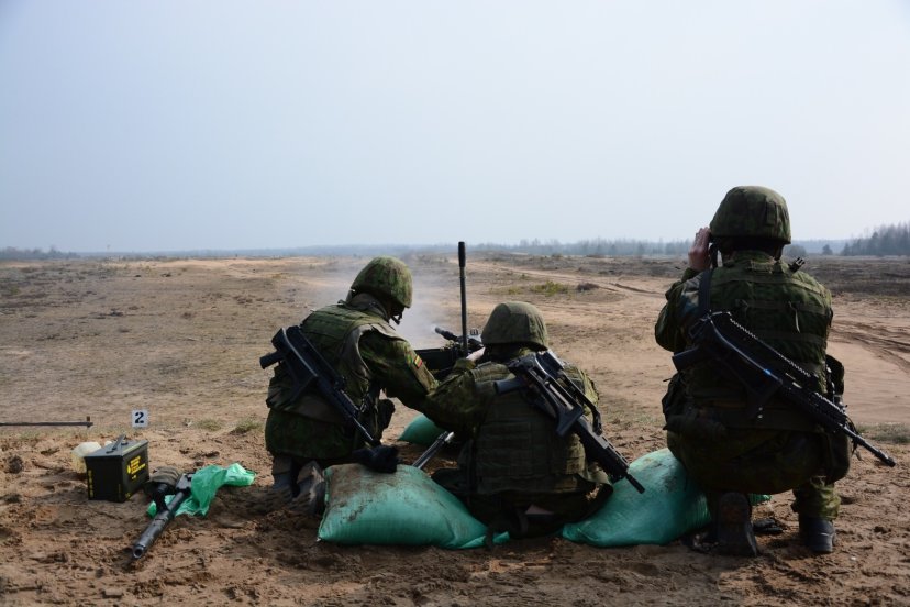 Baigėsi M2HB kulkosvaidžio kulkosvaidininko kursas