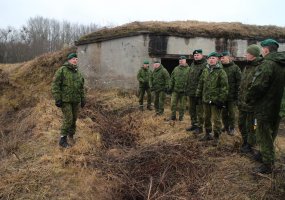 Sausumos pajėgų karininkai susipažino su „Kauno miesto tvirtovės“ istorija  - 1