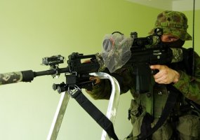 Vyko kariuomenės žvalgų pratybos Jurbarke - 2