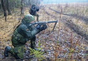Pėstininkų skyriaus vado – vyr. šaulio kursas savanoriams - 1