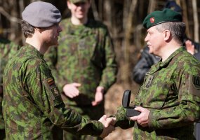 Lietuvos kariuomenės Specialiųjų operacijų pajėgoms vadovaus plk.  Modestas Petrauskas - 1
