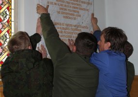Marijampolės Šv. Vincento Pauliečio bažnyčioje pašventintos atminimo lentos - 4
