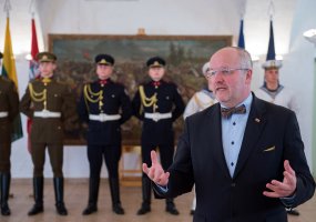 Susitikimas su pirmaisiais Lietuvos kariuomenės „ambasadoriais“ - 2