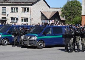 Karine operacija Švenčionėliuose baigėsi nacionalinės pratybos „Žaibo kirtis 2015“ - 1
