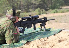 Kovinio šaudymo pratybos su Vokietijos kontingento kariais - 5
