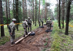 Brigados „Geležinis Vilkas“ geriausio skyriaus varžybose nugalėjo algirdiečiai   - 1
