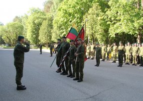 Vaidoto batalionas minėjo 20-ąsias kovinės vėliavos įteikimo metines - 1