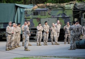 Five NATO allies will deploy staffs to Nemenčinė for Exercise Saber Strike 15 - 2