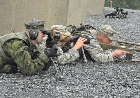 Jungtinėse Amerikos Valstijose bendrose pratybose treniruojasi lietuvių ir amerikiečių kariai - 4