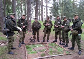 Vyko Pėstininkų skyriaus vado – vyr. šaulio kursas savanoriams - 1
