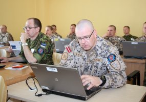 Pažintis su pratybų „Saber Strike - 1