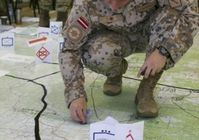 Pažintis su pratybų „Saber Strike - 2