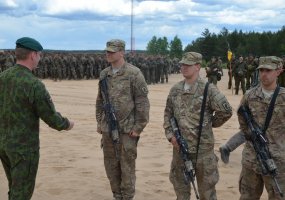 Baigėsi pratybų „Saber Strike“ dalis, vykusi Pabradės poligone - 6