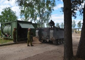 Pratybose  „Saber Strike“ Lietuvos kariuomenė užtikrino sklandžią logistinę paramą 3 tūkst. karių - 6