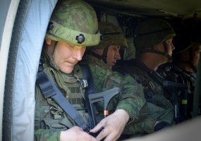 Strength of the Baltic Battalion lies in unity, Sergeant Rolandas Nakvosas says  - 3