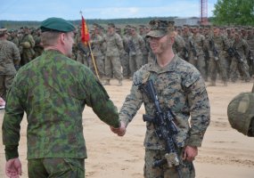 A part of Exercise Saber Strike 15 was wrapped up at the Pabradės Training Area - 2