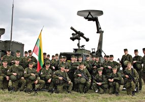 Oro gynybos bataliono kariai grįžo iš pirmųjų tarptautinių pratybų Čekijoje - 1