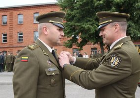 Vytenio batalione vyko vadų pasikeitimo ceremonija - 1