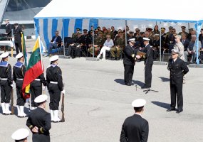 Vadovavimą Karinėms jūrų pajėgoms perėmė jūrų kapitonas Arūnas Mockus  - 6