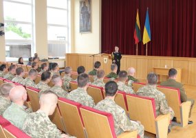 Ukrainian military graduated from International Military Instructor Course at the Lithuanian... - 2
