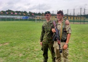 Lithuanian soldiers train in a cooperative NATO and Ukraine's exercise on the soil of Ukraine - 3