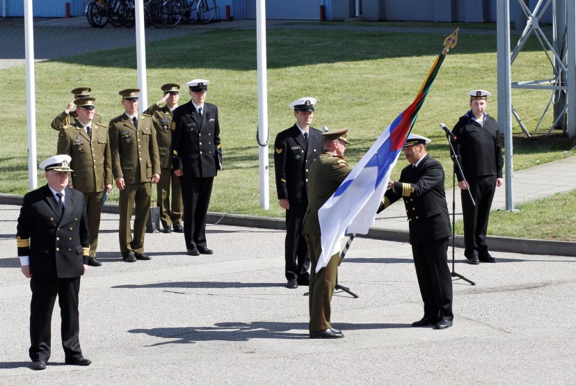 Vadovavimą Karinėms jūrų pajėgoms perėmė jūrų kapitonas Arūnas Mockus 