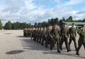 Rukloje iškilmingai prisiekė kariai savanoriai  - 6