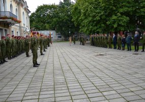 KASP Dariaus ir Girėno apygardos 2-osios rinktinei vadovauti pradėjo mjr. Vidas Grunda - 1