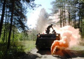 Šarvuočio M 113 vado kursus baigę kariai gebės tinkamai vadovauti - 2