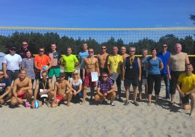 Pirmosios karinių oro pajėgų paplūdimio tinklinio varžybos - 3