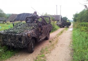 Sausumos pajėgų žvalgai renkasi į pratybas „Žvalgo pėda 2015“  - 1