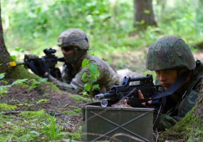 Cooperative Lithuanian-U.S. exercise began in Pabradė - 3