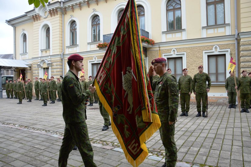 KASP Dariaus ir Girėno apygardos 2-osios rinktinei vadovauti pradėjo mjr. Vidas Grunda