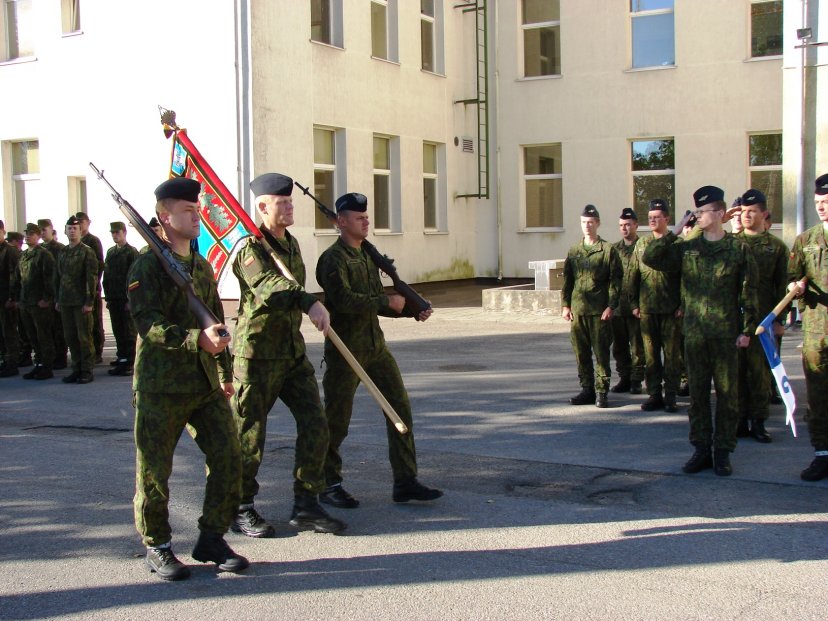 Istorinių kareivinių 80-mečio paminėjimas ir bataliono vyriausiųjų puskarininkių pasikeitimo...