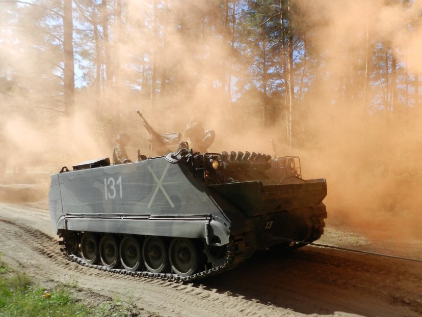 Šarvuočio M 113 vado kursus baigę kariai gebės tinkamai vadovauti