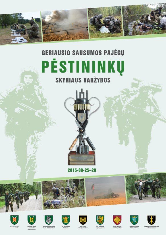 Vyks geriausio Sausumos pajėgų skyriaus varžybos