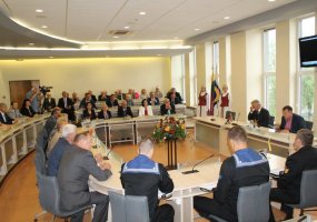 Karinių jūrų pajėgų orkestras bei laivo „Sėlis“ įgulos nariai dalyvavo Utenos miesto šventėje - 3