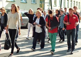 Mokslo festivalio „Erdvėlaivis Žemė 2015“ dalyviai Lietuvos karo akademijoje - 2
