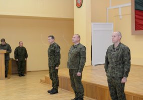 Adolfo Ramanusko kovinio rengimo centre vyko viršininkų pasikeitimo ceremonija - 1