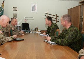 Pensilvanijos nacionalinės gvardijos puskarininkių korpuso vadovybė: bendradarbiavimas tęsiamas  - 2