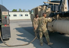 Vytenio bataliono kariai su NATO partneriais dalyvavo pratybose Lietuvoje ir Latvijoje - 5