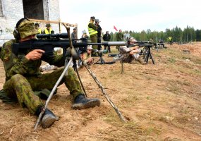 Troops from 7 NATO allies competed for the title of the best sniper  - 4
