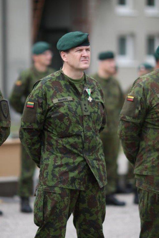 Adolfo Ramanusko kovinio rengimo centre vyko viršininkų pasikeitimo ceremonija