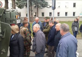 Pratybose „Baltijos piranija“ dalyvaujantys kariai susitiko su Lietuvos miestų gyventojais - 1