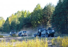MPB  „Geležinis vilkas“ brigados logistikos kuopos karių pratybos kartu su Rukloje dislokuotais... - 3