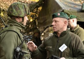 Pratybose „Drakono kardas“ tobulinti gebėjimai vykdyti gynybą - 4