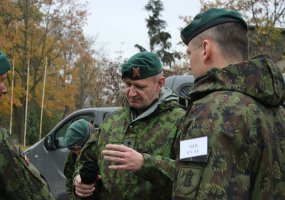 Pratybose „Drakono kardas“ tobulinti gebėjimai vykdyti gynybą - 5