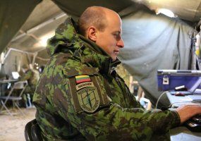 Lietuvos kariai su sąjungininkais pradeda treniruotis pratybose „Trident Juncture“ - 1