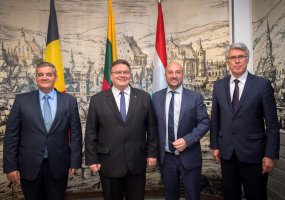 Lietuva, Belgija ir Liuksemburgas sutarė dirbti kartu užtikrinant saugumą - 1